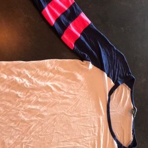 3/4 sleeve casual lightweight shirt